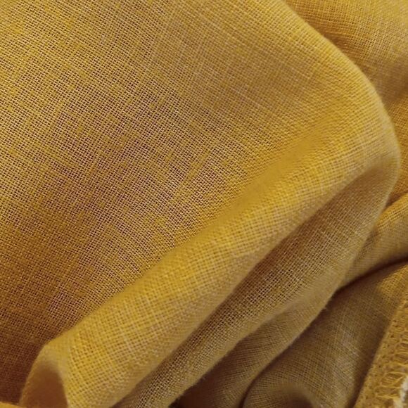 Old Navy Wrap Front Linen Blend Top - Picture 11 of 12